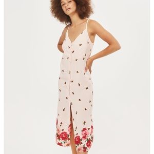 Top shop floral slip dress